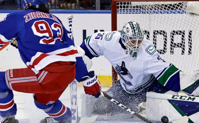 Vancouver knäckte NY Rangers 5-2 Göra￼