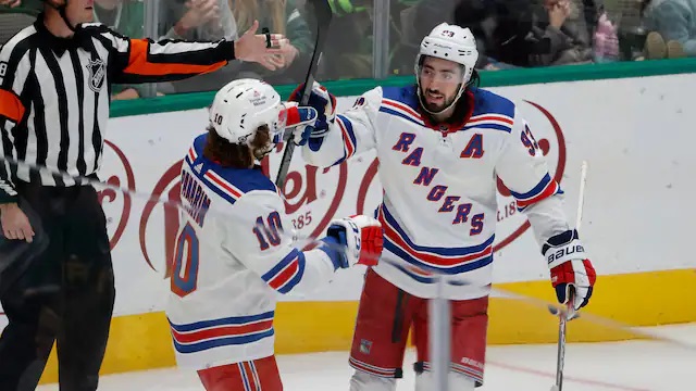 Zibanejad förde Rangers till seger￼