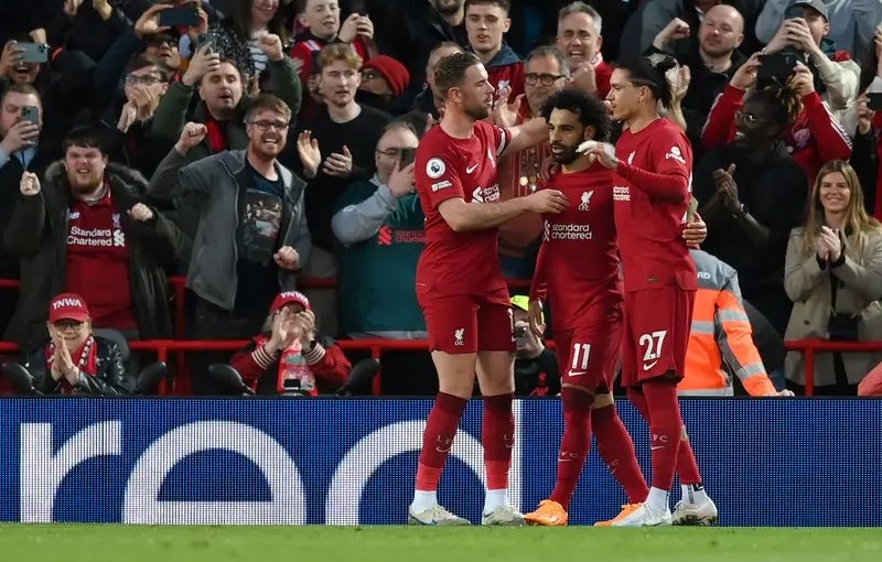 Salah gav Liverpool femte raka segern