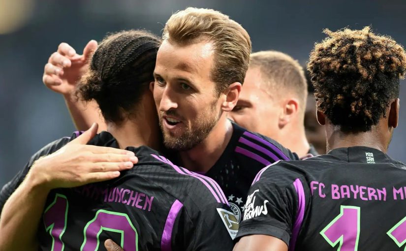 Harry Kane målskytt och framspelare i ligadebuten