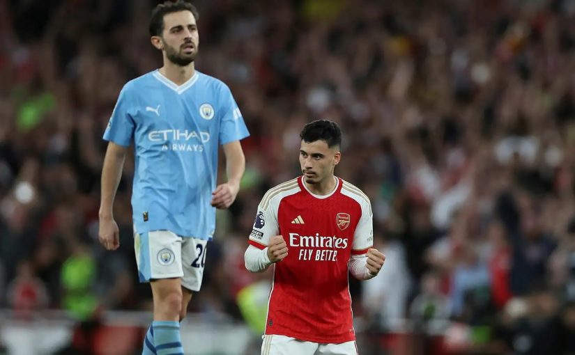 Arsenal vann stormötet mot City